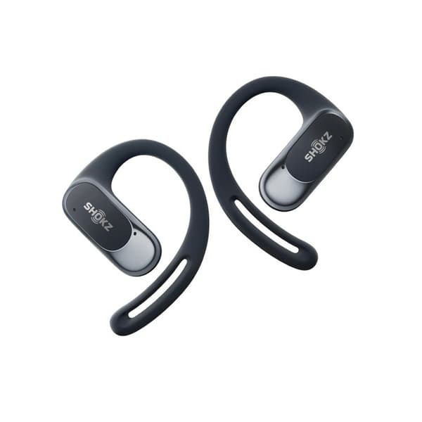 SHOKZ OpenFit Air Headset Trådlöst Öronkrok Samtal/Musik/Sport/Vardag Bluetooth Svart