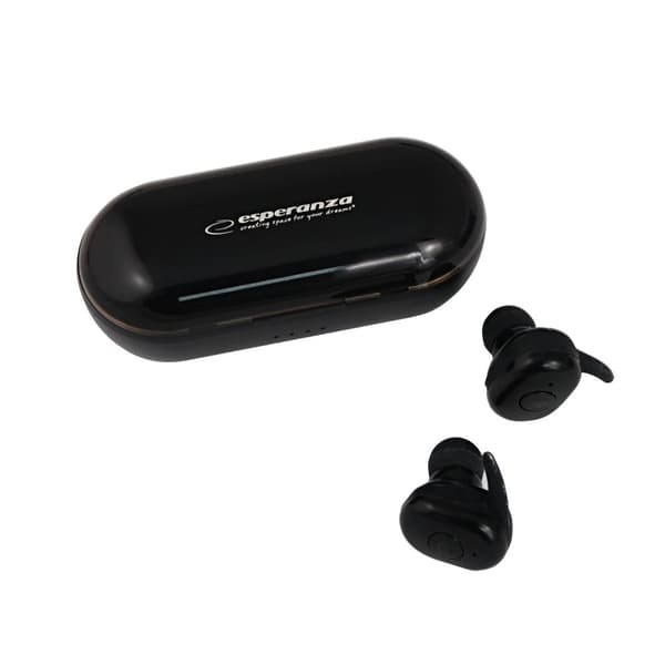 Esperanza TWS CARDERA Langattomat Nappikuulokkeet Puhelut/Musiikki Bluetooth Musta