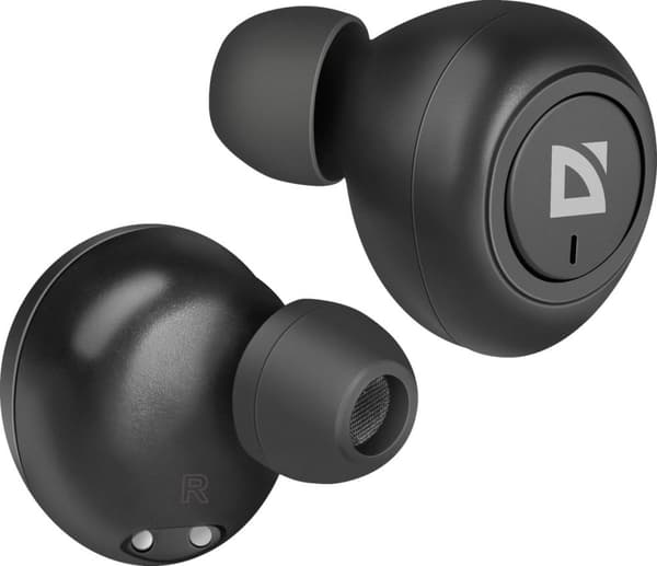 Defender Twins 638 Headset Trådløst In-ear opkald/Musik Bluetooth Sort