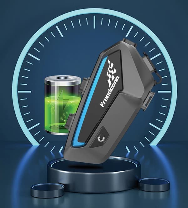 FREEDCONN FX motorcykel intercom Sort