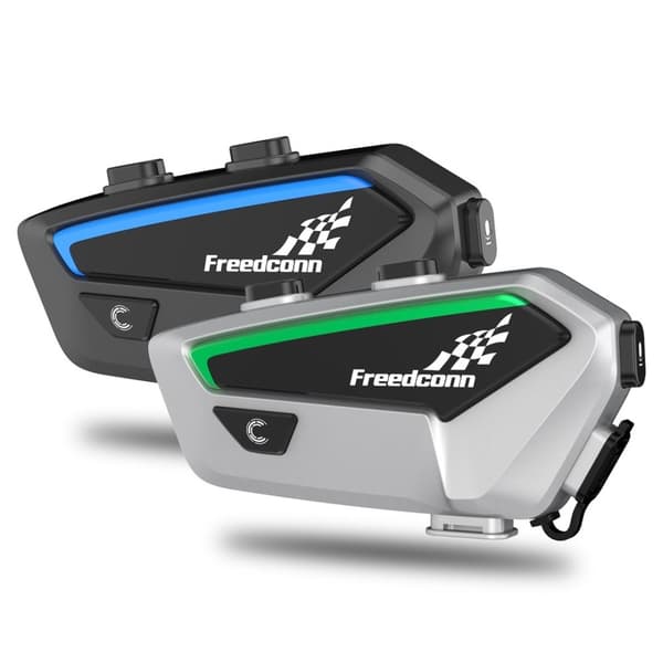 FREEDCONN FX motorcykel intercom Sort