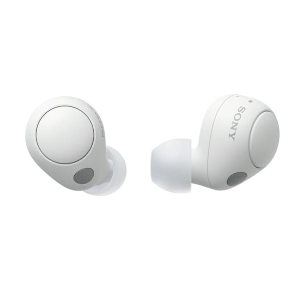 Bluetooth headset med mikrofon Sony WF-C700N Hvid