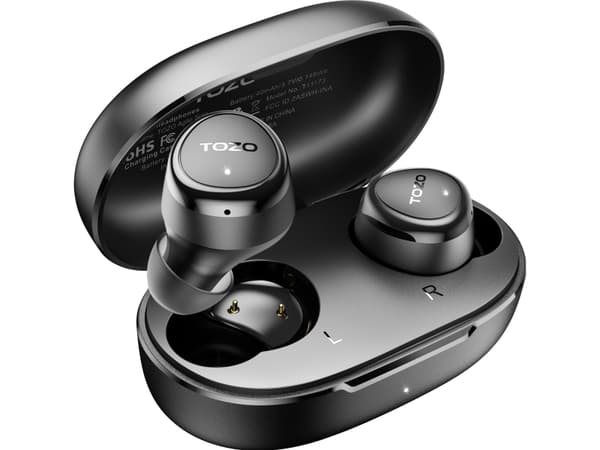 TOZO Agile Solo Black True Wireless Stereo (TWS) In-Ear USB Type-C Bluetooth Headset Black