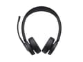 Miniatyrbilde 5 av 5: Yealink BH70 Dual - Hodesett - on-ear - Bluetooth - trådløs - USB-A via Bluetooth-adapter, USB-C via Bluetooth-adapter - svart - Optimert for UC