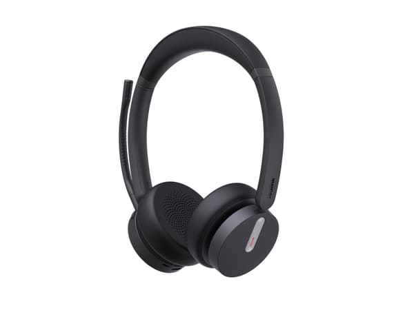 Yealink BH70 Dual - Hodesett - on-ear - Bluetooth - trådløs - USB-A via Bluetooth-adapter, USB-C via Bluetooth-adapter - svart - Optimert for UC