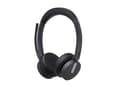 Miniatyrbilde 1 av 5: Yealink BH70 Dual - Hodesett - on-ear - Bluetooth - trådløs - USB-A via Bluetooth-adapter, USB-C via Bluetooth-adapter - svart - Optimert for UC
