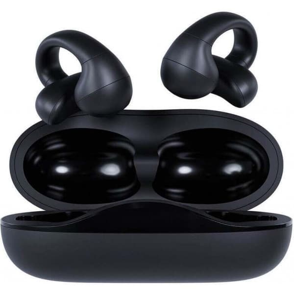 Happy Plugs Clip langattomat kuulokkeet, musta