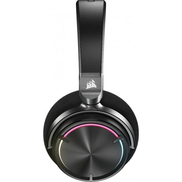 Corsair Virtuoso MAX Wireless hörlurar med mikrofon, svart/kolfiber