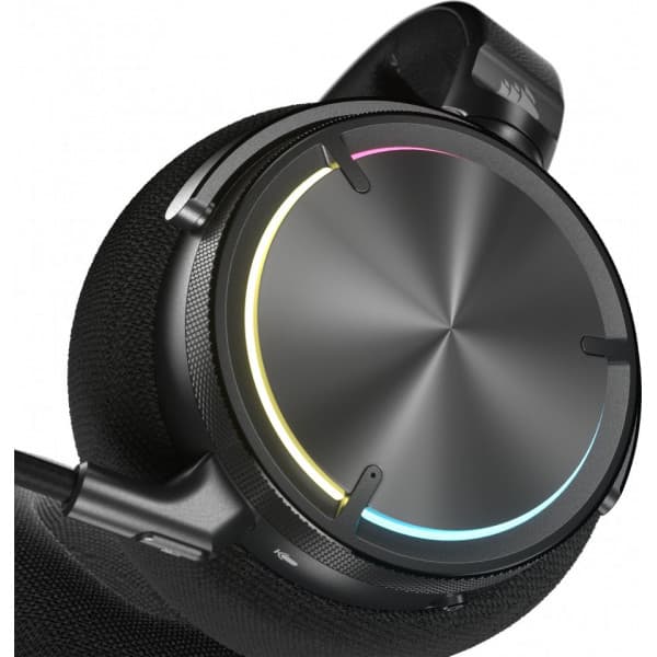Corsair Virtuoso MAX Wireless hörlurar med mikrofon, svart/kolfiber