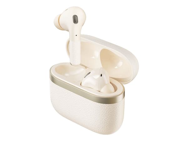 Edifier W260NC, True Wireless Stereo (TWS), Samtaler/musikk, 20 - 40000 Hz, 50,2 g, Hodesett, Elfenben