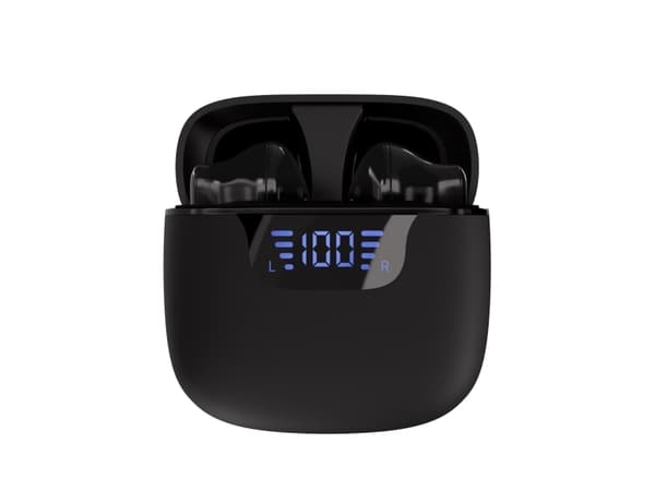 Vivanco Union Pair, True Wireless Stereo (TWS), Samtal/musik, Headset, Svart