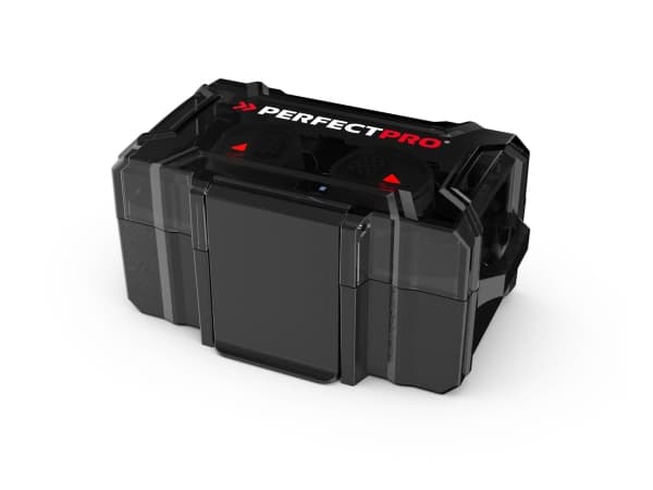 Perfectpro H-10, In-ear, Sort, Rød, 29 dB, IPX5, Trådløs, Batteri