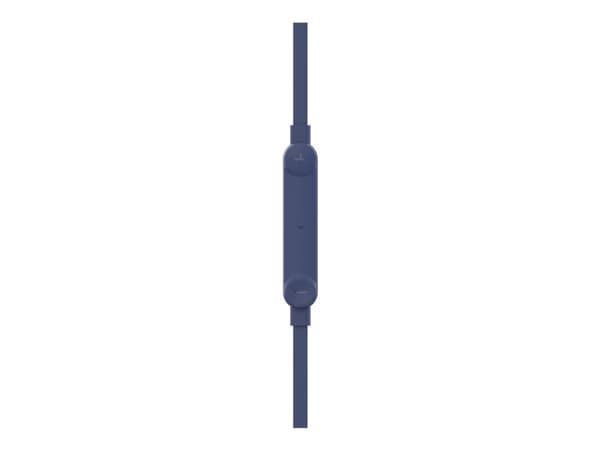 Belkin SoundForm - Ørepropper med mikrofon - i øret - kablet - USB-C - lydisolerende - blå