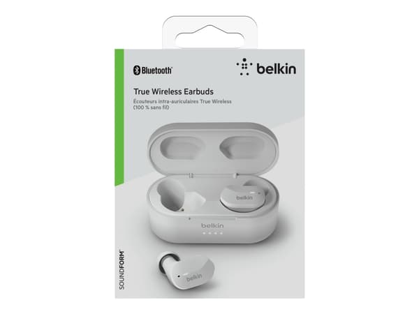 Belkin SoundForm, Wired, Music/Everyday, Headset, White