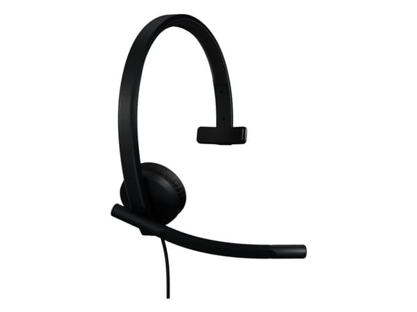 Logitech H570e - Hodesett - on-ear - kablet - USB-C - Certified for Microsoft Teams