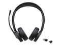 Miniatyrbild 5 av 5: Yealink BH70 Dual - Headset - på örat - Bluetooth - trådlös - USB-C via Bluetooth-adapter - svart - Certifierad för Microsoft-teams