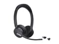 Miniatyrbild 2 av 5: Yealink BH70 Dual - Headset - på örat - Bluetooth - trådlös - USB-C via Bluetooth-adapter - svart - Certifierad för Microsoft-teams