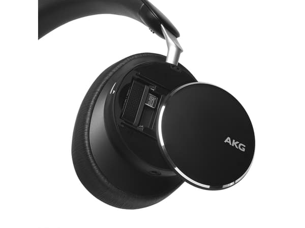 AKG N9 Hybridi, Kaapeli ja langaton, Puhelut/musiikki, 20 - 40000 Hz, 281 g, Kuulokkeet, Musta