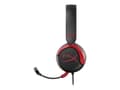Miniatyrbild 3 av 5: HyperX Cloud Mini - Headset - på örat - kabelansluten - aktiv brusradering - 3,5 mm kontakt - svart