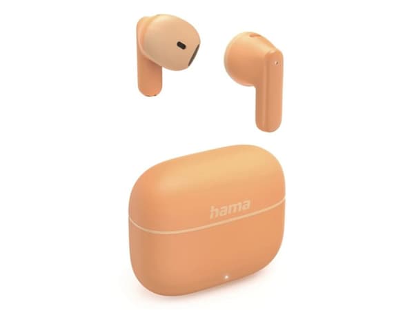 Hama Freedom Light II, True Wireless Stereo (TWS), Samtaler/musikk, Hodesett, Oransje