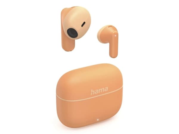 Hama Freedom Light II, True Wireless Stereo (TWS), Samtal/musik, Headset, Orange