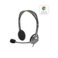 Pikkukuva 1 / 10: Kuulokkeet mikrofonilla Logitech H111 Musta Harmaa