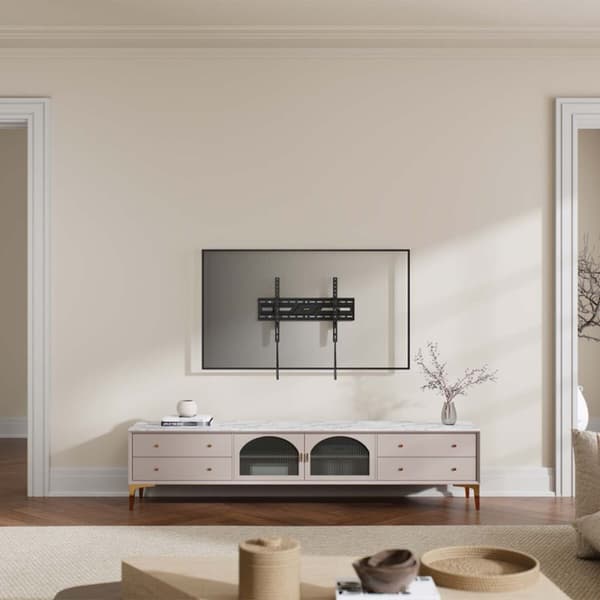 TV-holder Aisens WT86T-315 Sort Stål (1 enheder)