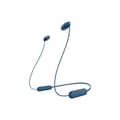 Miniatyrbillede 1 af 2: Bluetooth-hovedtelefoner Sony WI-C100 Blå