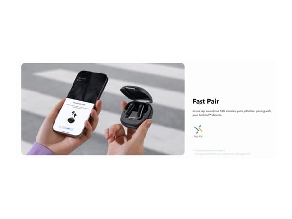 Headphones Soundcore P40i Black