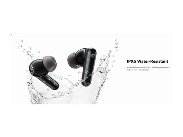 LANGATTOMAT KUULOKKEET SOUNDCORE P40I MUSTA