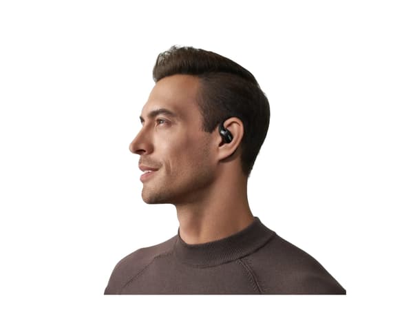 Shokz OpenFit, Langaton, Puhelut/Musiikki/Urheilu/Päivittäinen, 73,85 g, Kuulokkeet, Musta