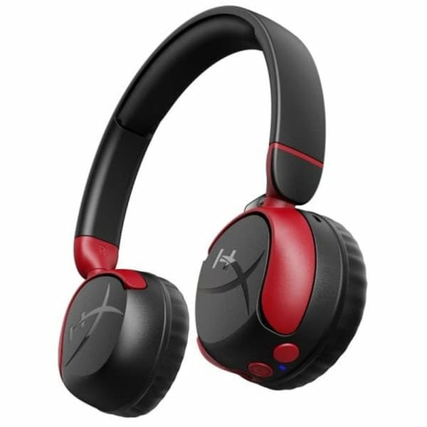 Spelhörlurar med mikrofon HyperX Cloud Mini Svart Barn