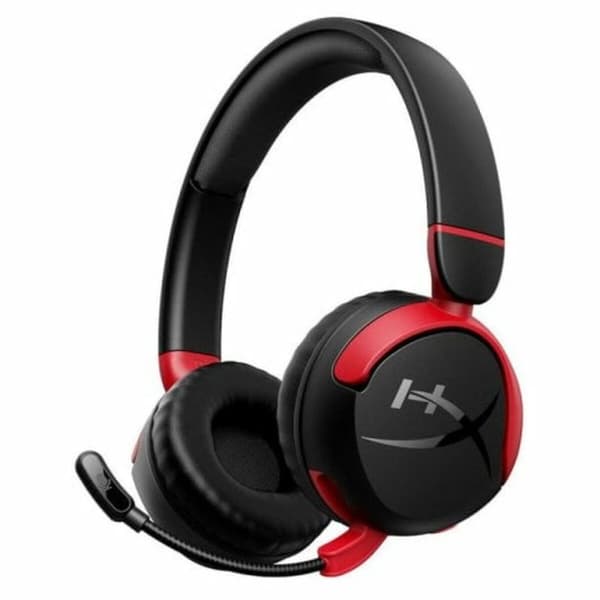 Spelhörlurar med mikrofon HyperX Cloud Mini Svart Barn