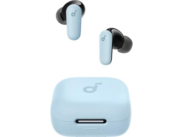 Soundcore P30i - True wireless-hörlurar med mikrofon - inuti örat - Bluetooth - aktiv brusradering - himmelsblå