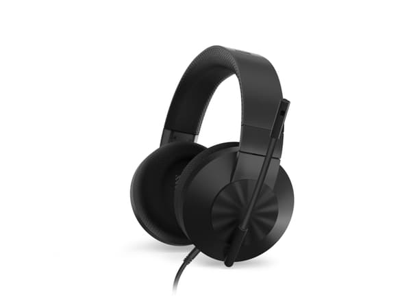 Lenovo H210 - Headset - fullstorlek - kabelansluten - 3,5 mm kontakt - svart