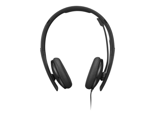 Lenovo Kabling Headset – Stilrent och Professionellt – Svart