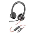 Pikkukuva 1 / 2: Kuulokkeet mikrofonilla HP Blackwire 8225 Musta