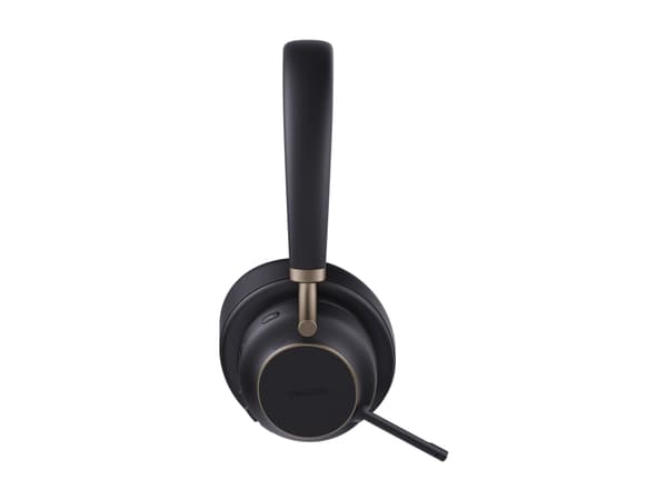 Yealink BH76 Plus - Headset - på örat/full storlek - Bluetooth - trådlös - aktiv brusradering - USB-A via Bluetooth-adapter, USB-C via Bluetooth-adap