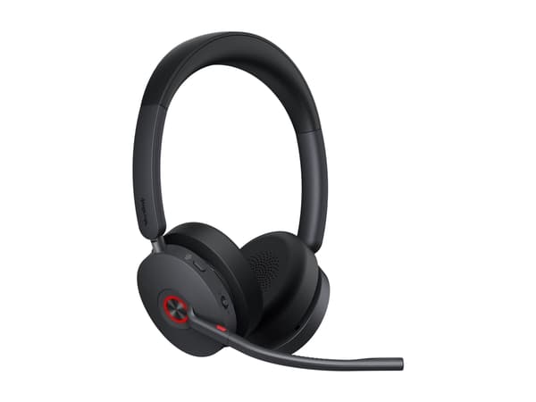 Yealink BH74 - Kuulokkeet - on-ear - Bluetooth - langaton - aktiivinen melunvaimennus - USB-C Bluetooth-sovittimen kautta - sertifioitu Microsoft Tea