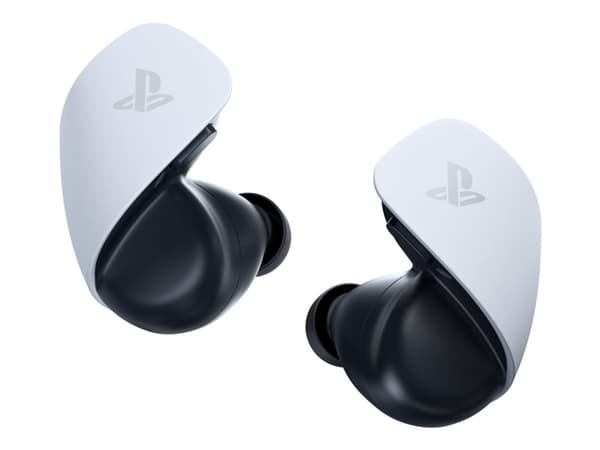 Sony PULSE Explore - True wireless-hörlurar med mikrofon - inuti örat - Bluetooth - vit