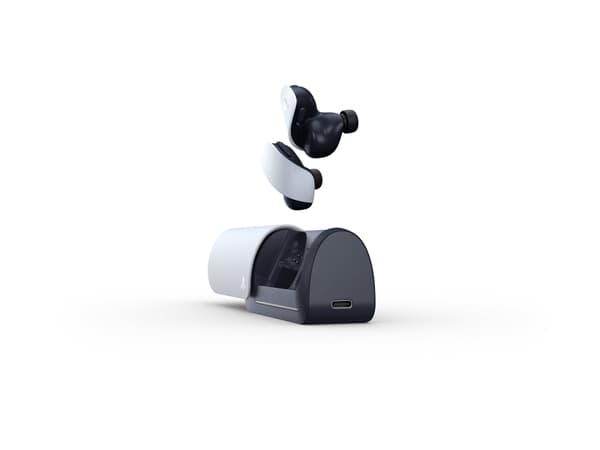 Sony PULSE Explore - True wireless-hörlurar med mikrofon - inuti örat - Bluetooth - vit