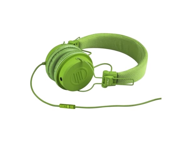 Reloop RHP-6, Koblet med ledninger (ikke trådløs), 10 - 20000 Hz, Samtaler/musikk, 123 g, Hodesett, Grønn