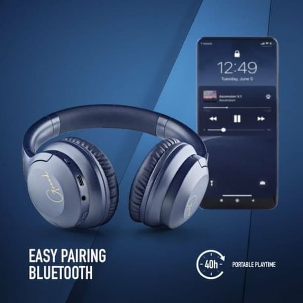 Hovedtelefoner med mikrofon NGS ARTICAGREEDBLUE Blå