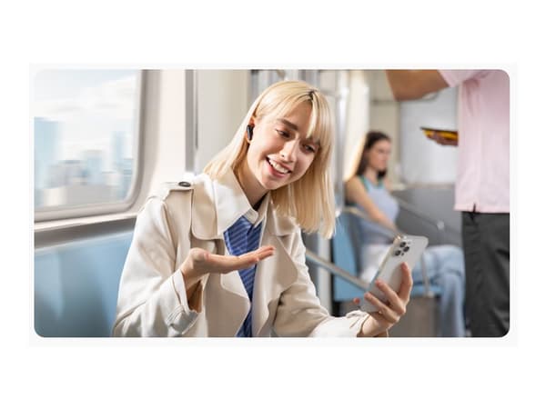 Soundcore Liberty 4 Pro - True wireless-hörlurar med mikrofon - inuti örat - Bluetooth - aktiv brusradering - svart