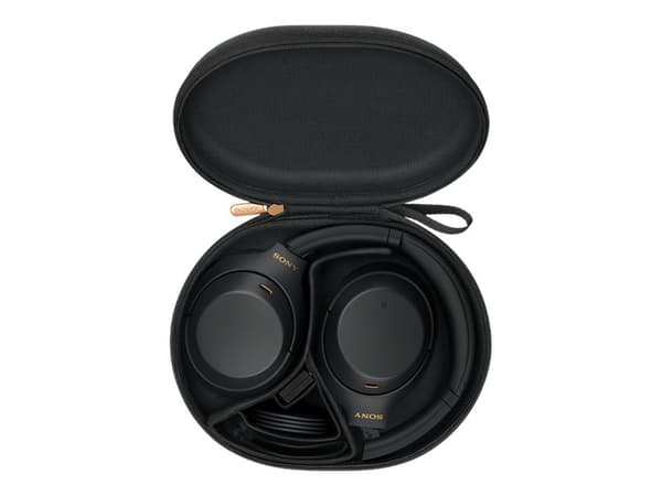 Sony WH-1000XM4 Trådlösa Hörlurar Med Mikrofon – Svart
