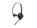 Miniatyrbild 4 av 5: Yealink WH63 E2 UC Headset, Trådlös, Samtal/musik, Headset, Svart