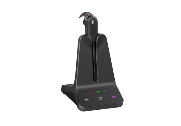 Yealink WH63 E2 UC Headset, Trådlös, Samtal/musik, Headset, Svart