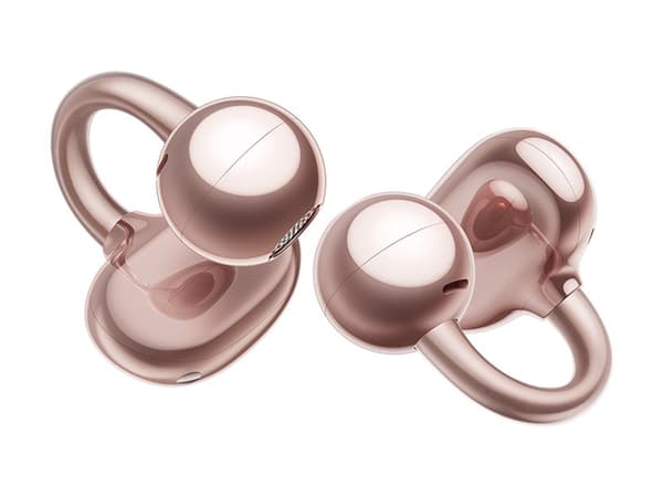 Huawei FreeClip, True Wireless Stereo (TWS), Calls/Music, 11.2 g, Headset, Rose gold