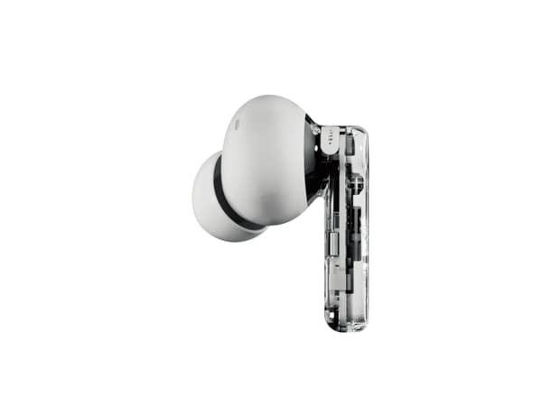 Nothing Ear (a), True Wireless Stereo (TWS), Samtal/musik, Headset, Transparent, Vit
