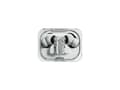 Miniatyrbild 5 av 5: Nothing Ear (a), True Wireless Stereo (TWS), Samtal/musik, Headset, Transparent, Vit